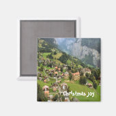 Bergdorp, regio Jungfrau Magneet (Voorkant / Achterkant)