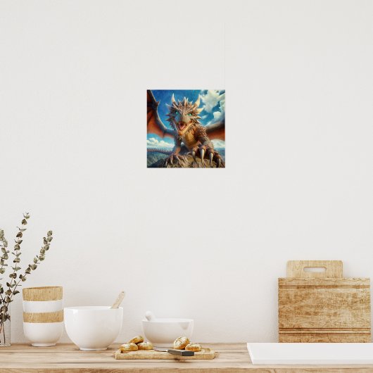 bergdraak poster (Keuken)