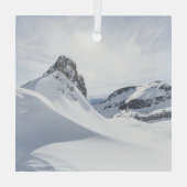 Bergen | Achensee Zillertal, Oostenrijk Glas Ornament (Achterkant)