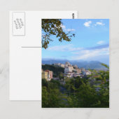 Bergen achter Scalea Briefkaart (Voorkant / Achterkant)