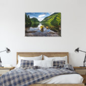 Bergen | Adirondack High Peaks, New York Canvas Afdruk (Insitu (Slaapkamer))