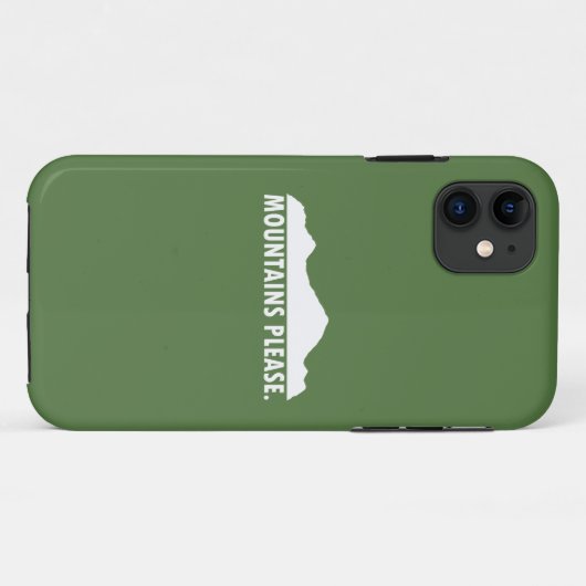 Bergen alsjeblieft Case-Mate iPhone case (Achterkant (horizontaal))