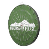 Bergen alsjeblieft dartbord (Voorkant Rechts)