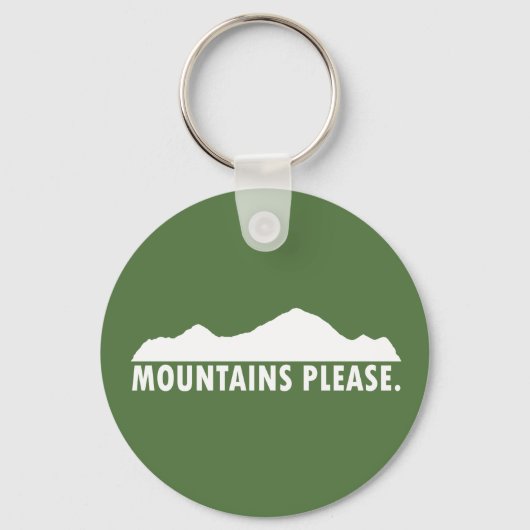 Bergen alsjeblieft sleutelhanger (Voorkant)