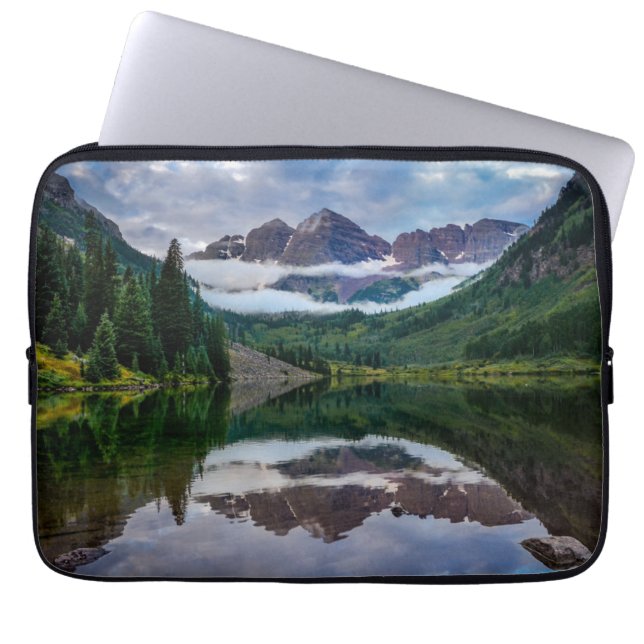 Bergen | Aspen Colorado Laptop Sleeve (Voorkant)