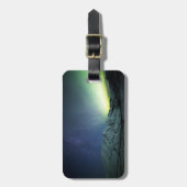 Bergen | Aurora Borealis & Milky Way Alaska Bagagelabel (Voorkant verticaal)