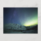 Bergen | Aurora Borealis & Milky Way Alaska Briefkaart (Voorkant)