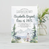 Bergen Avontuur Camping Bossen Afstuderen Kaart (Staand voorkant)