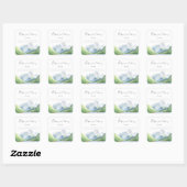 Bergen - Baby's eerste bibliotheek Vierkante Sticker (Vel)