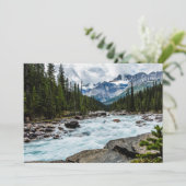 Bergen | Banff National Park Alberta, Canada Bedankkaart (Staand voorkant)