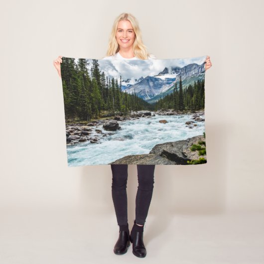 Bergen | Banff National Park Alberta, Canada Fleece Deken (In situ)