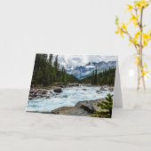 Bergen | Banff National Park Alberta, Canada Kaart (Gele Bloem)