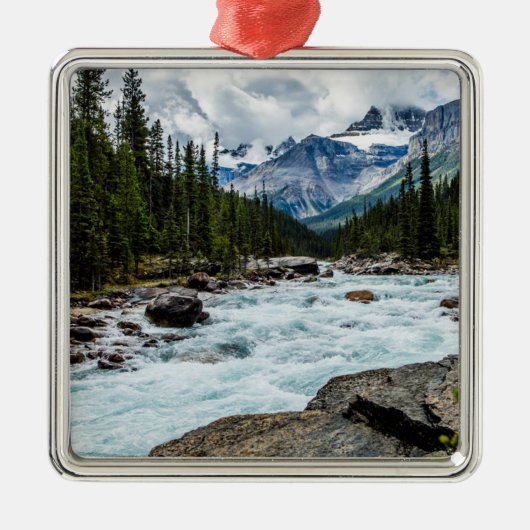 Bergen | Banff National Park Alberta, Canada Metalen Ornament (Voorkant)