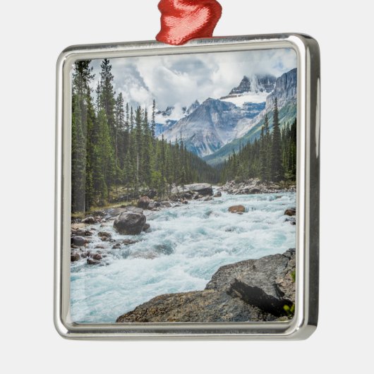 Bergen | Banff National Park Alberta, Canada Metalen Ornament (Links)