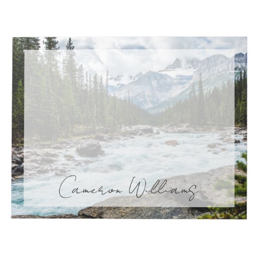 Bergen | Banff National Park Alberta, Canada Notitieblok (Voorkant)