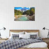 Bergen | Banff National Park, Canadian Rockies Canvas Afdruk (Insitu (Slaapkamer))