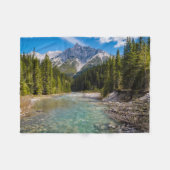 Bergen | Banff National Park, Canadian Rockies Fleece Deken (Voorkant (Horizontaal))