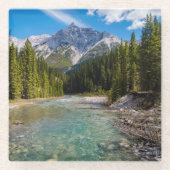 Bergen | Banff National Park, Canadian Rockies Glazen Onderzetter (Voorkant)