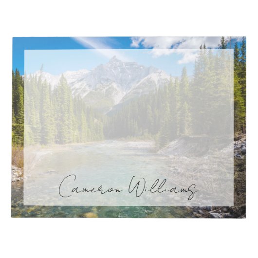 Bergen | Banff National Park, Canadian Rockies Notitieblok (Voorkant)