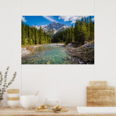 Bergen | Banff National Park, Canadian Rockies Poster (Keuken)
