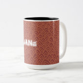 Bergen Beije Tweekleurige Koffiemok (Voorkant rechts)