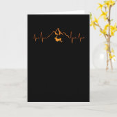 Bergen beklimmen hartslag kaart (Gele Bloem)