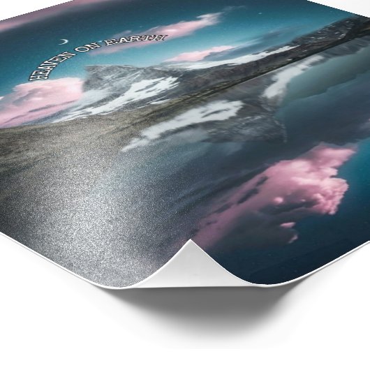 Bergen bellen 2. foto afdruk (Hoek)