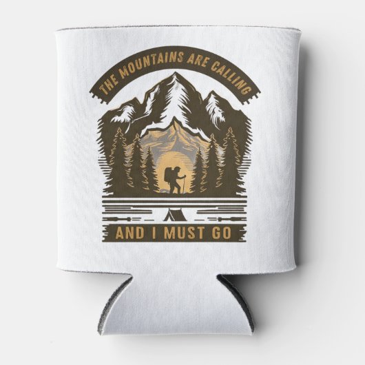 bergen bellen en ik moet gaan blikjeskoeler (Voorkant)