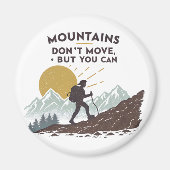 Bergen bewegen niet, maar dat kan wel magneet (Voorkant)