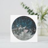 Bergen bij nacht kaart (Staand voorkant)