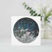 Bergen bij nacht kaart (Staand voorkant)