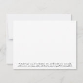 Bergen Bijbel Verse Sympathikaart Kaart (Achterkant)