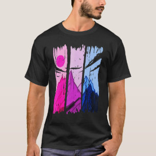 Bergen Bisexual Subtle Bi Pride T-shirt