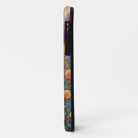 Bergen Bloemen Regenboog Case-Mate iPhone Case (Achterkant/links)
