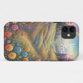 Bergen Bloemen Regenboog Case-Mate iPhone Case (Achterkant (horizontaal))