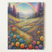 Bergen Bloemen Regenboog Planner (Achterkant)