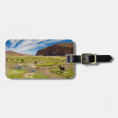 Bergen | Boliviaanse Andes Bagagelabel (Voorkant horizontaal)