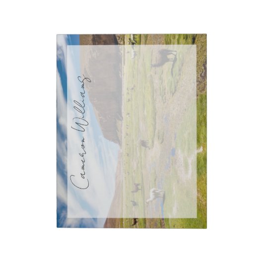 Bergen | Boliviaanse Andes Notitieblok (Linkerzijde)