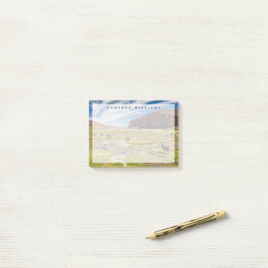 Bergen | Boliviaanse Andes Post-it® Notes (Op bureau)