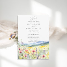 Bergen Bossen Rustic Meadow Wildflowers Wedding