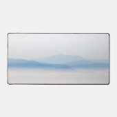 Bergen boven wolken bureaumat (Voorkant)