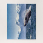 Bergen | Breach Whale Glacier Bay, Alaska Legpuzzel (Verticaal)