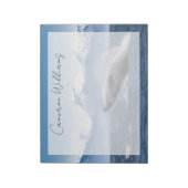 Bergen | Breach Whale Glacier Bay, Alaska Notitieblok (Linkerzijde)