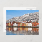 Bergen Briefkaart (Voorkant / Achterkant)