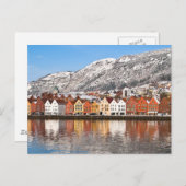 Bergen Briefkaart (Voorkant / Achterkant)