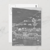 Bergen,  Briefkaart Noorwegen (Voorkant / Achterkant)