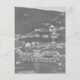 Bergen, Briefkaart Noorwegen