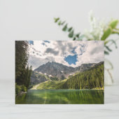 Bergen | Cabinet Mountains, Montana Bedankkaart (Staand voorkant)