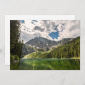 Bergen | Cabinet Mountains, Montana Bedankkaart (Voorkant / Achterkant)