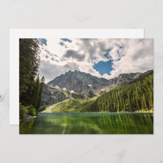 Bergen | Cabinet Mountains, Montana Bedankkaart (Voorkant / Achterkant)